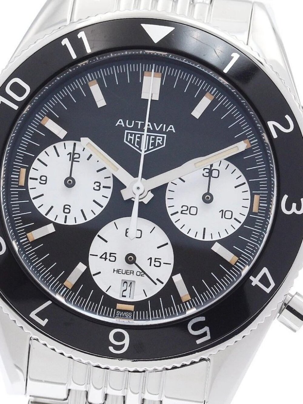 TAG HEUER Autavia Heritage Caliber 02 CBE2110.BA0687 Automatic Men's_974910